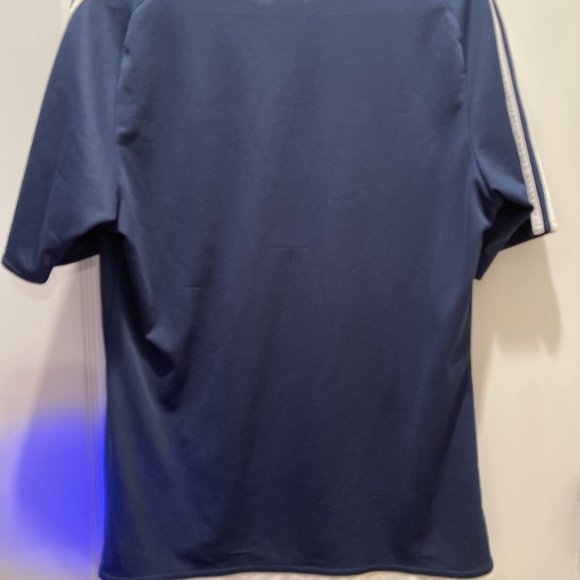 Adidas Athletic T Shirt Mens Large 3 Stripes Clima - Picture 5 of 5